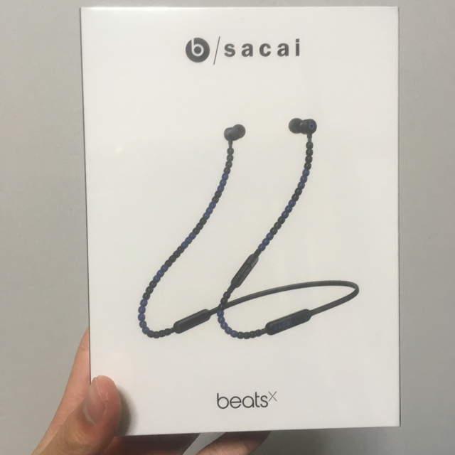 Beats by Dr Dre(ビーツバイドクタードレ)のsacai beatsx special edition 専用 スマホ/家電/カメラのオーディオ機器(ヘッドフォン/イヤフォン)の商品写真