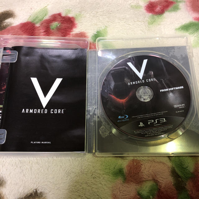 PlayStation3(プレイステーション3)のARMORED CORE V エンタメ/ホビーのゲームソフト/ゲーム機本体(家庭用ゲームソフト)の商品写真