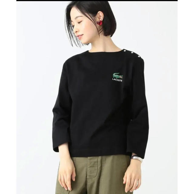 LACOSTE(ラコステ)のラコステ ビームスボーイ カットソー 新品未使用未開封 レディースのトップス(カットソー(長袖/七分))の商品写真