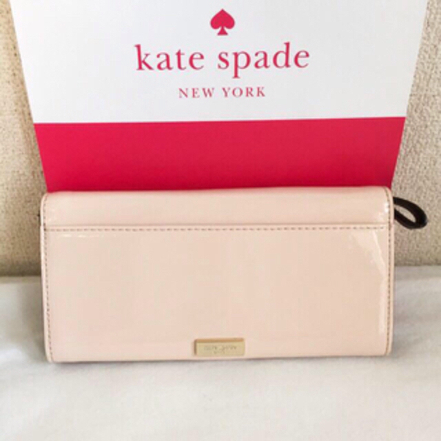 送料割引あり レア♡ kate spadeリボン長財布