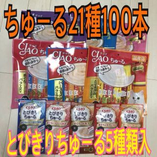 イナバペットフード(いなばペットフード)のチャオちゅーる21種400本(猫)