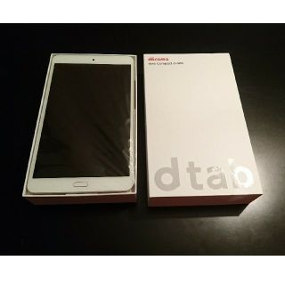 エヌティティドコモ(NTTdocomo)の【新品】docomo dtab Compact d-02k 【ドコモ】(タブレット)