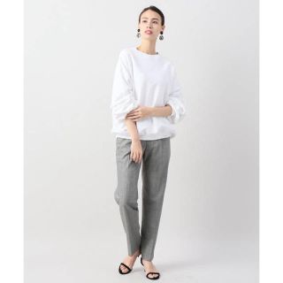 スピックアンドスパン(Spick & Span)のspick&span WOOLストレートパンツ(カジュアルパンツ)