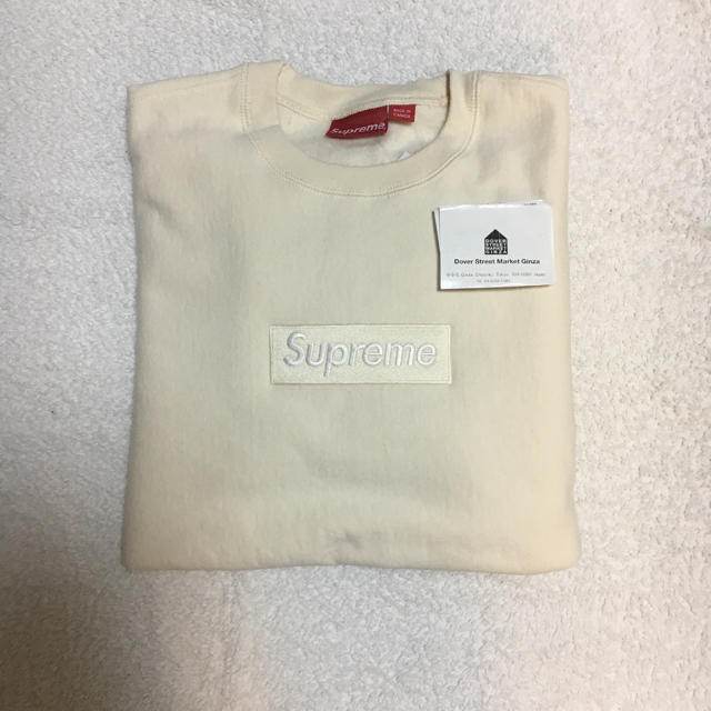 supreme box logo crew neck 新品 Mサイズ