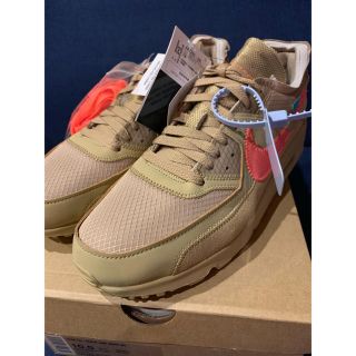 ナイキ(NIKE)のNIKE off white AIR MAX 90 BEIGE US10.5(スニーカー)