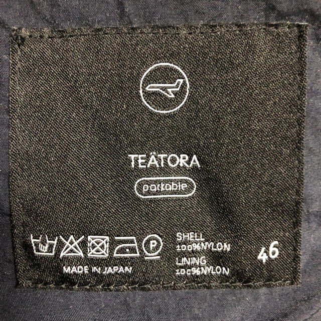teatora device coat packable テアトラ  デバイス
