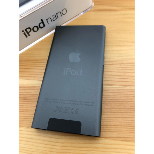 Apple iPod nano 第7世代 スペースグレイ