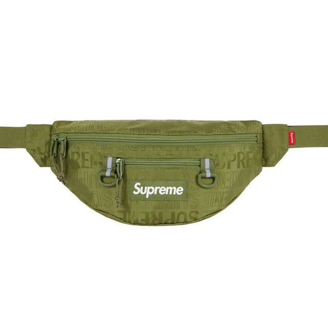 送料込 Supreme 2019SS Waist Bag Oliveウエストポーチ