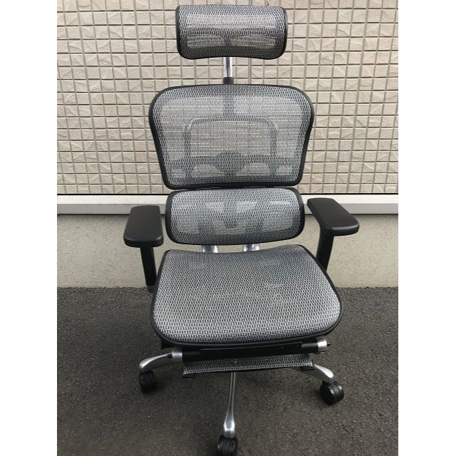 激安アウトレット!】 デスクチェア オットマン内蔵型 プロ エルゴ