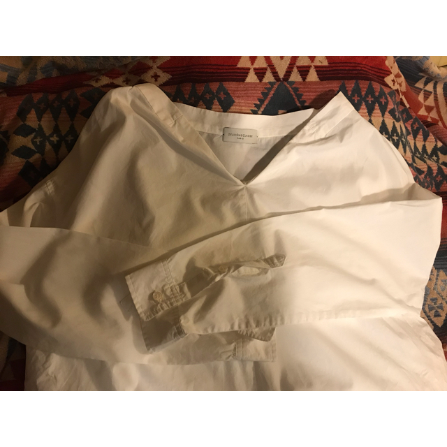 Deuxieme Classeシャツ＊白シャツ/ブラウス(長袖/七分)