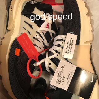 ナイキ(NIKE)の初期 27 NIKE×OFF WHITE THE TEN AIR PRESTO (スニーカー)