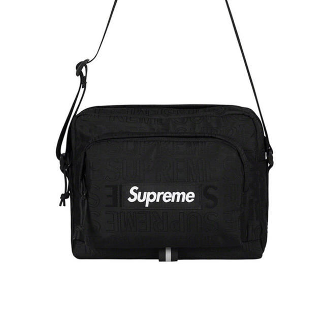 送料込 Supreme 2019SS Shoulder Bag black - ショルダーバッグ