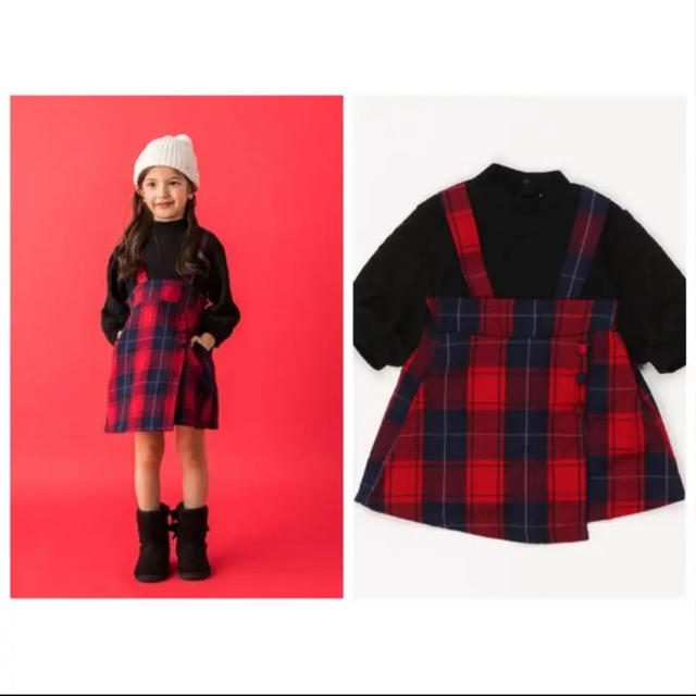 petit main(プティマイン)のプティマイン ワンピース セット キッズ/ベビー/マタニティのキッズ服女の子用(90cm~)(ワンピース)の商品写真