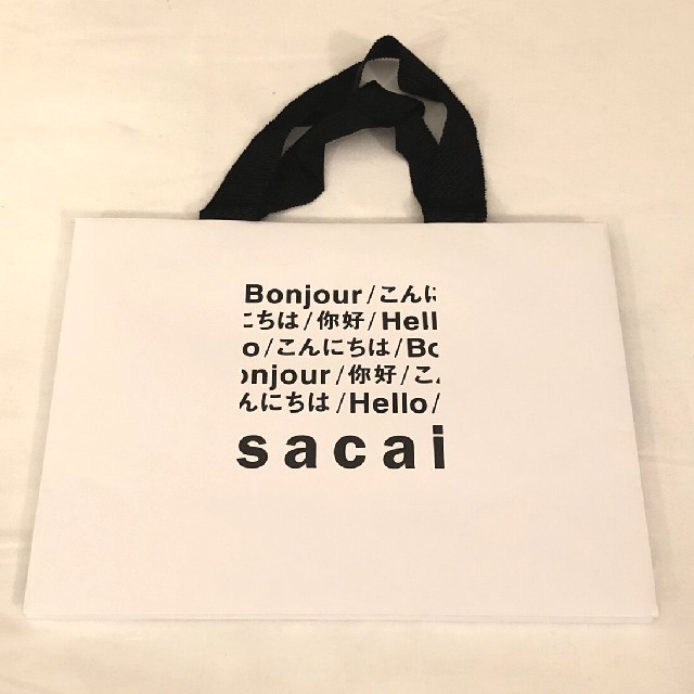 sacai(サカイ)の【残り1点】 sacai パリ ポップアップストア限定 ペーパーバッグ レディースのバッグ(ショップ袋)の商品写真