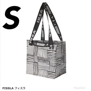 イケア(IKEA)のIKEA ショッピング バッグ FISSLA Sサイズ エコバッグ フィスラ(ショップ袋)