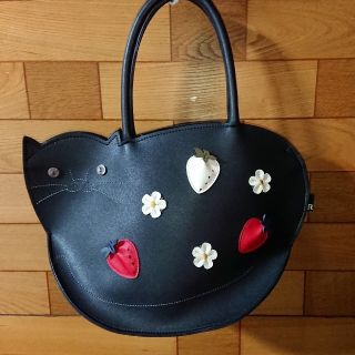 ルートート(ROOTOTE)の美品ルートート＊可愛いネコちゃんバッグ(トートバッグ)