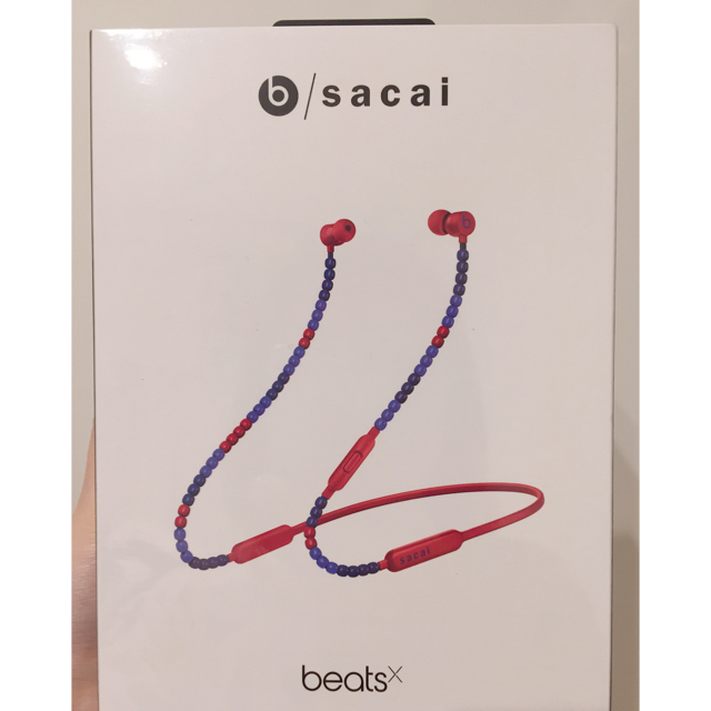 新品未開封 sacai beats burn RED