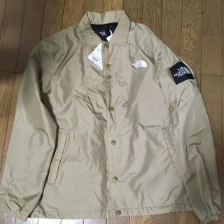 ザノースフェイス(THE NORTH FACE)のノースフェイス コーチジャケット ツイルベージュ  Lサイズ(ナイロンジャケット)