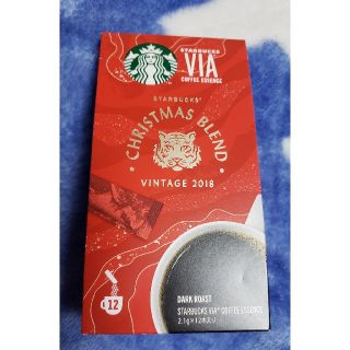 スターバックスコーヒー(Starbucks Coffee)の【新品】スターバックス　クリスマスブレンド　VIA 12本(コーヒー)