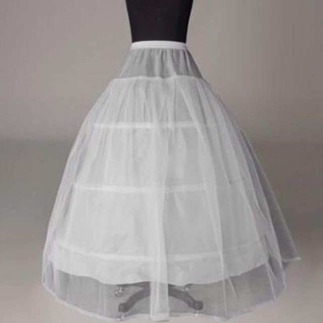 四段ロングパニエ レディースのフォーマル/ドレス(その他ドレス)の商品写真