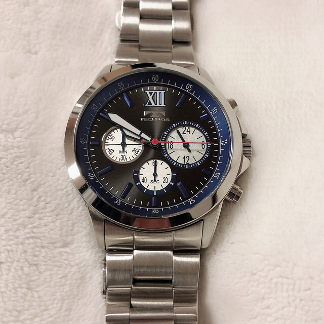 TECHNOS(テクノス)のテクノス クロノグラフ 腕時計 メンズの時計(腕時計(アナログ))の商品写真