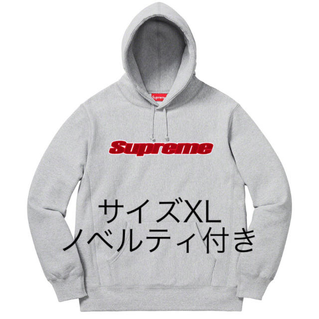 Chenille Hooded Sweatshirt XL supreme