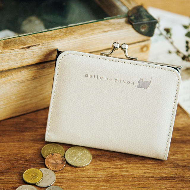 bulle de savon(ビュルデサボン)のリンネル 付録  ビュル デ サボン 折り財布 レディースのファッション小物(財布)の商品写真