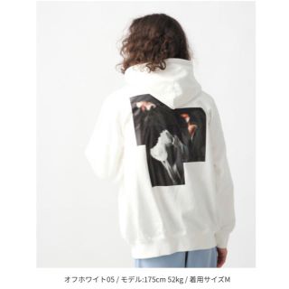 HARE パーカー オフホワイト ハレ