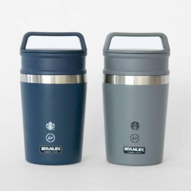 Starbucks Coffee(スターバックスコーヒー)の2色セット ドリンクチケット付き  フラグメント×STANLEY    インテリア/住まい/日用品のキッチン/食器(タンブラー)の商品写真