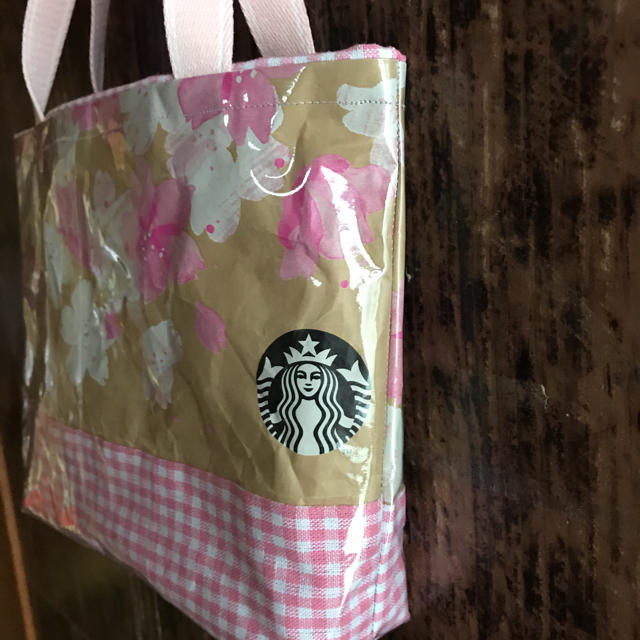 Starbucks Coffee(スターバックスコーヒー)の週末限定お値下げ！スターバックス切り替え！2019新作トートバッグ！ ハンドメイドのファッション小物(バッグ)の商品写真