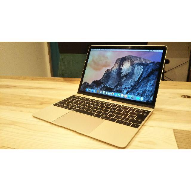 ノートPC Mac (Apple) - macbook 12inch early2015 MK4M2J/A