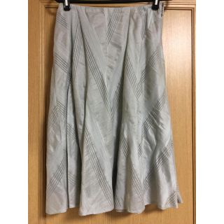 コムサデモード(COMME CA DU MODE)のGabardine k.t.ギャバジンのスカート(ひざ丈スカート)