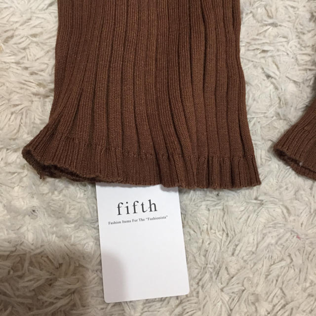 fifth(フィフス)のfifth  リブニット レディースのトップス(ニット/セーター)の商品写真