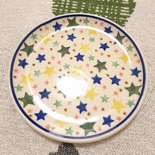 ポーリッシュポタリー 平皿15.5㎝(食器)