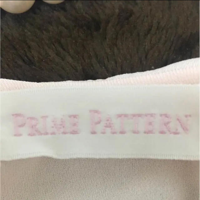 PRIME PATTERN(プライムパターン)のパターン ピンクブラウス おリボン さくら ペールカラー レディースのトップス(シャツ/ブラウス(半袖/袖なし))の商品写真