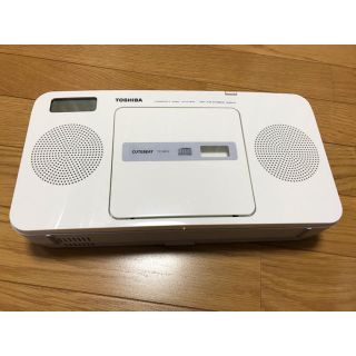 トウシバ(東芝)のCDラジカセ 東芝(ポータブルプレーヤー)