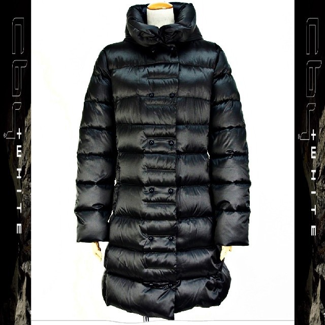 MONCLER(モンクレール)の定10 エポカ で購入 CBY ロング ダウン コート MONCLER ブルネロ レディースのジャケット/アウター(ダウンコート)の商品写真