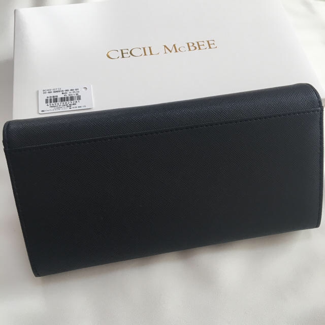 CECIL McBEE(セシルマクビー)のこむぎ6335様専用❣️新品 セシルマクビー 長財布 ブラック レディースのファッション小物(財布)の商品写真