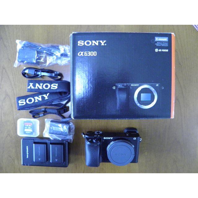 Sony　α6300　ボディ　Black