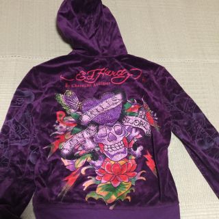 エドハーディー(Ed Hardy)のパーカー ラインストーン(パーカー)