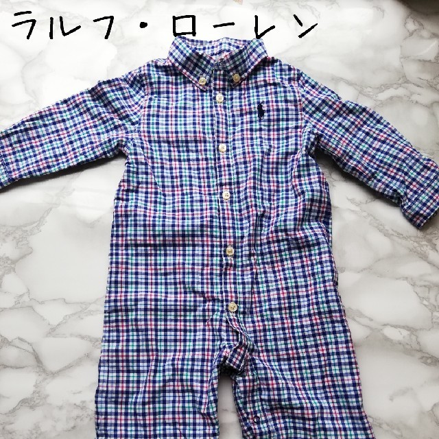 Ralph Lauren(ラルフローレン)の専用♡美品♡ラルフローレン♡ ロンパース キッズ/ベビー/マタニティのベビー服(~85cm)(ロンパース)の商品写真