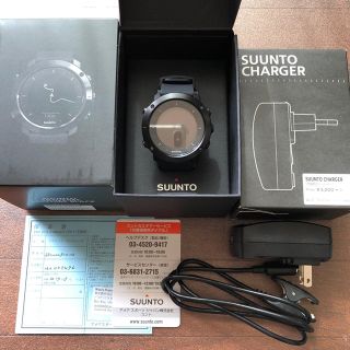 スント(SUUNTO)のSUUNT スント トラバース サファイアブラック【国内正規品・限定モデル】(腕時計(デジタル))