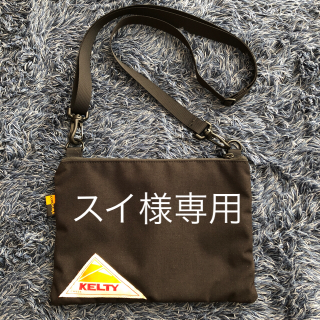 KELTY(ケルティ)のKELTY(ケルティ) サコッシュ Sサイズ ブラック メンズのバッグ(ショルダーバッグ)の商品写真