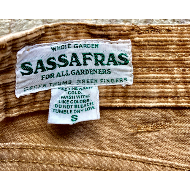 SASSAFRAS(ササフラス)のササフラス フォールリーフパンツ メンズのパンツ(ワークパンツ/カーゴパンツ)の商品写真