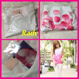 レディー(Rady)の新品タグ付き♡Rady♡花びらトップス(タンクトップ)