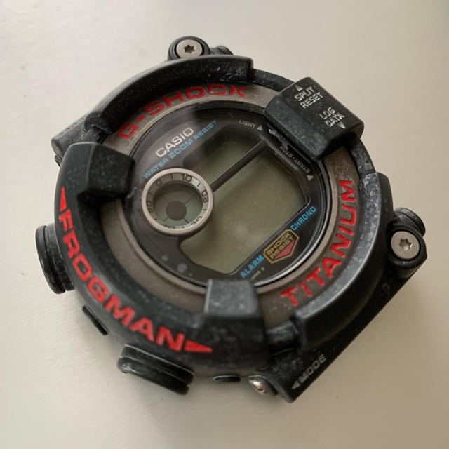 G-SHOCK(ジーショック)のフロッグマン G SHOCK [ジャンク品] メンズの時計(腕時計(デジタル))の商品写真