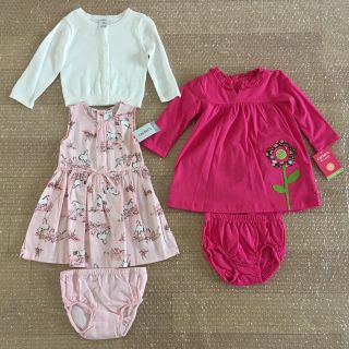 カーターズ(carter's)のカーターズ carter's 子ども服 女の子 セット (ワンピース)