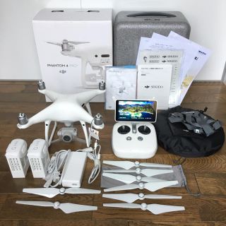 ファントム(phantom)のまきのり様専用 DJI phantom4pro+ v1.0 モニター付きプロポ(ホビーラジコン)