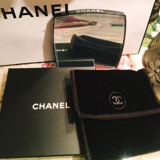 シャネル(CHANEL)のCHANEL シャネル ノベルティ 両面ミラー 新品未使用(ミラー)