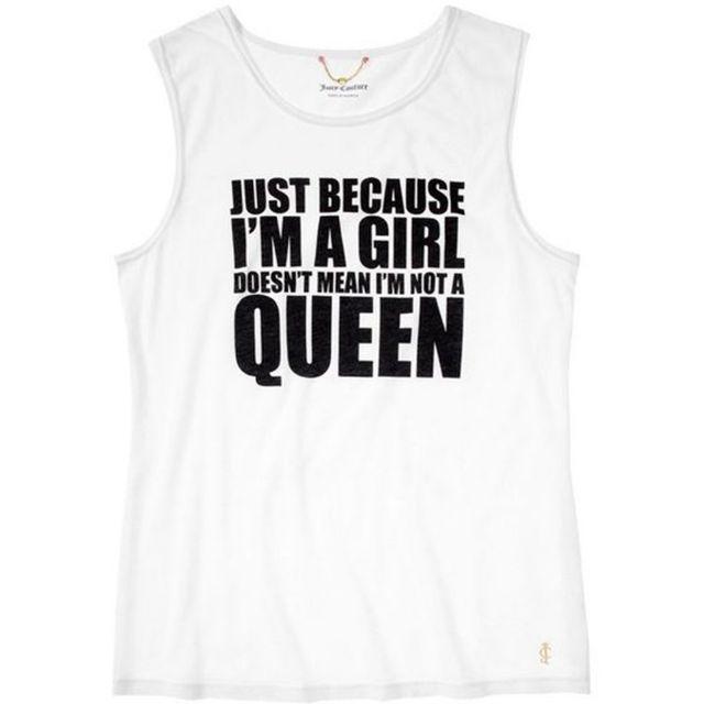 Juicy Couture(ジューシークチュール)のJUICY COUTURE QUEEN MUSCLE T シャツ タンク トップ レディースのトップス(カットソー(半袖/袖なし))の商品写真